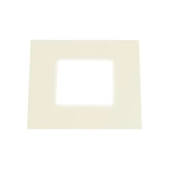 Witte LED inbouwlamp Klaus voor inbouwdozen