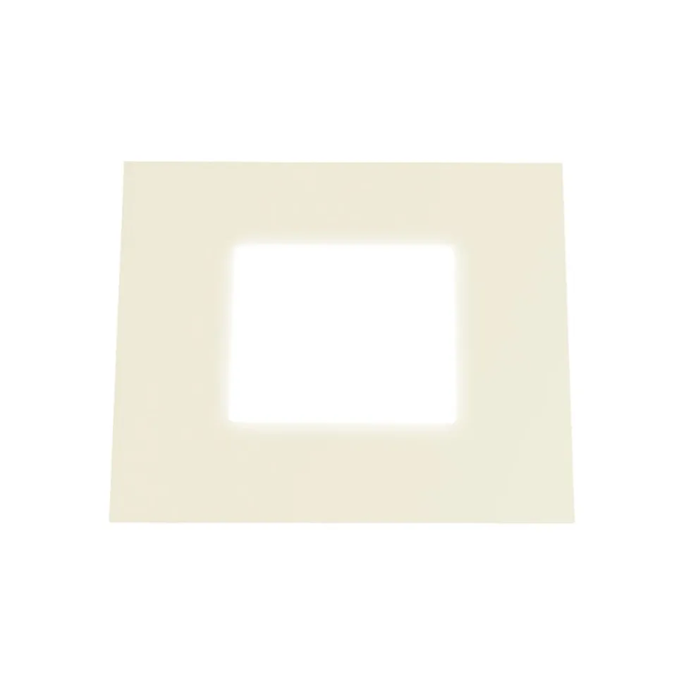 Witte LED inbouwlamp Klaus voor inbouwdozen