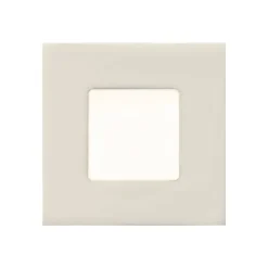 Witte LED inbouwlamp Klaus voor inbouwdozen