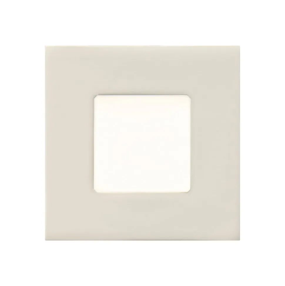 Witte LED inbouwlamp Klaus voor inbouwdozen