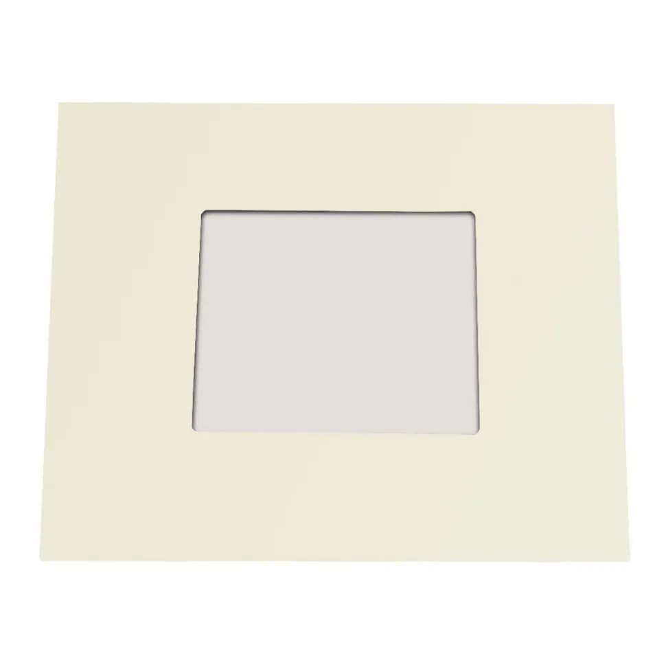 Witte LED inbouwlamp Klaus voor inbouwdozen