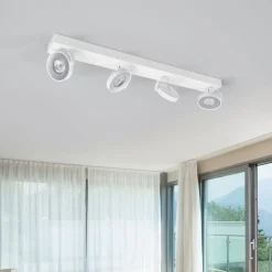 Witte LED plafondstraler Clockwork