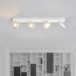 Witte LED plafondstraler Clockwork