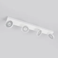 Witte LED plafondstraler Clockwork