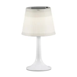 Witte LED-solartafellamp Assisi Sitra