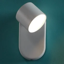 Witte LED-wandlamp Star, zwenkbaar