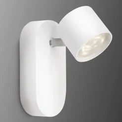 Witte LED-wandlamp Star, zwenkbaar