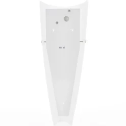 Witte wandlamp DEDALO IP44