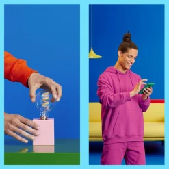 WiZ A60 LED filament lamp WiFi E27 6,3W RGBW