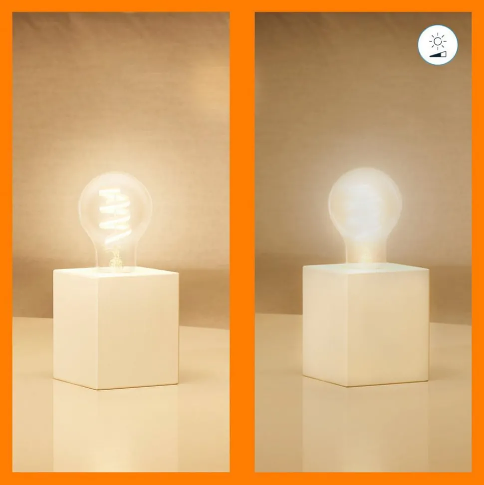 WiZ A60 LED filament lamp WiFi E27 6,3W RGBW