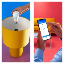 WiZ A60 LED lamp mat WiFi E27 8,5W RGBW set van 2