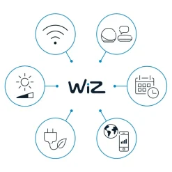 WiZ A60 LED lamp mat WiFi E27 8,5W RGBW set van 2