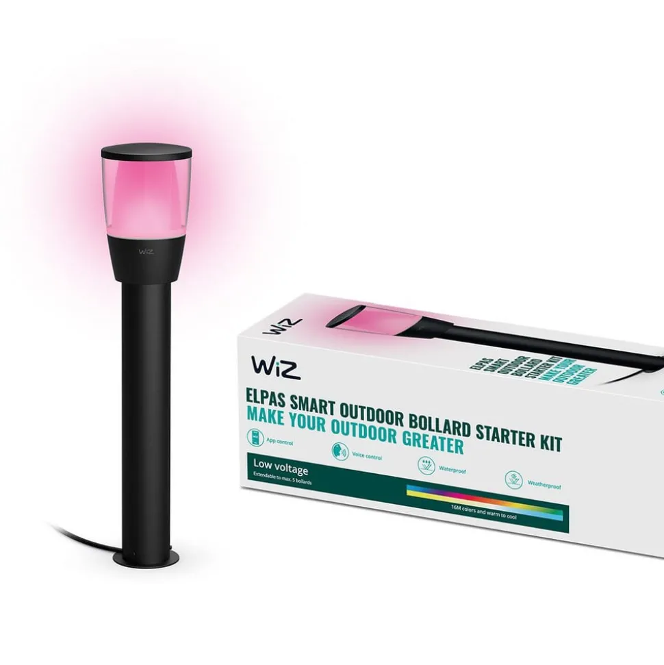 WiZ Elpas LED tuinpadverlichting RGBW start-set