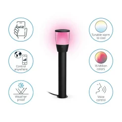 WiZ Elpas LED tuinpadverlichting RGBW start-set