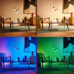 WiZ G95 LED filament lamp Globe WiFi E27 6,3W RGBW