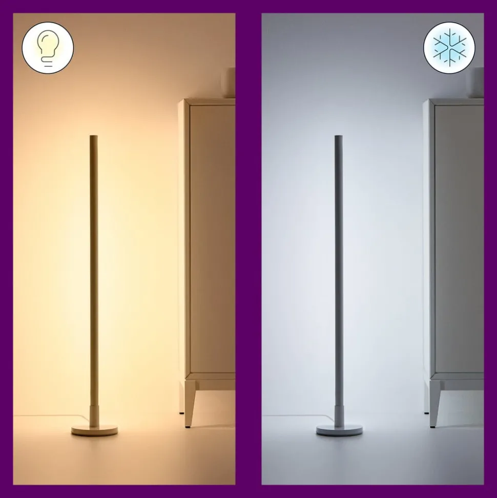WiZ LED vloerlamp Pol, Afstembaar Wit en Kleur