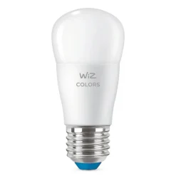 WiZ P45 LED lamp E27 4,9 W druppel gesatineerd RGBW