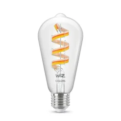 WiZ ST64 LED filament lamp WiFi E27 6,3W RGBW