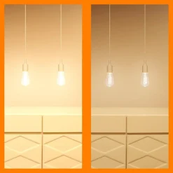 WiZ ST64 LED filament lamp WiFi E27 6,3W RGBW