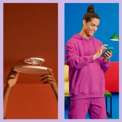 WiZ SuperSlim LED plafondlamp CCT Ø29cm wit