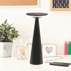 Zafferano Dama tafellamp IP54 zwart