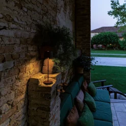 Zafferano Olivia 3K tafellamp IP65 corten