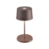 Zafferano Olivia mini 3K tafellamp corten