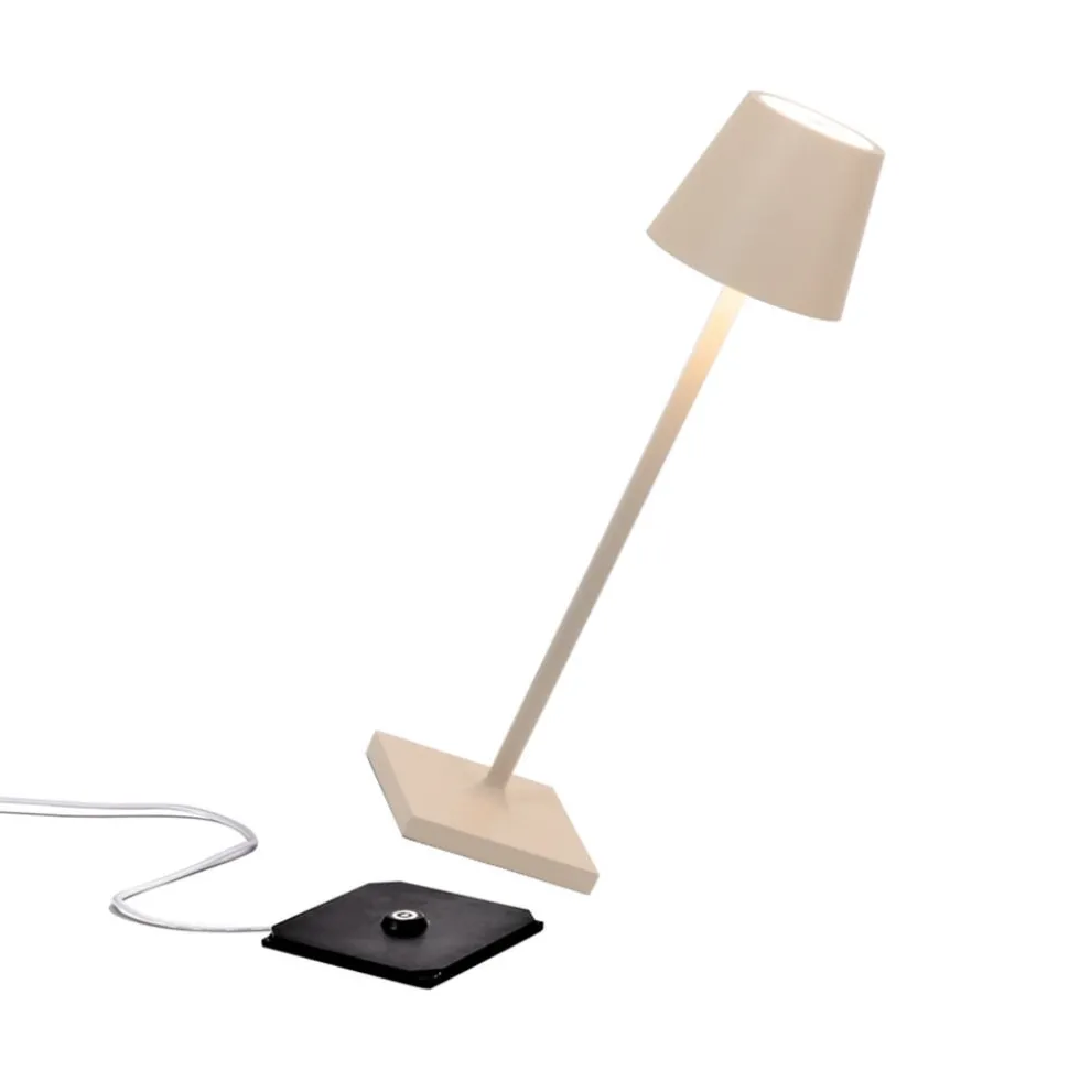 Zafferano oplaadbare micro lamp IP65 zand