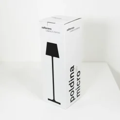 Zafferano oplaadbare micro lamp IP65 rood