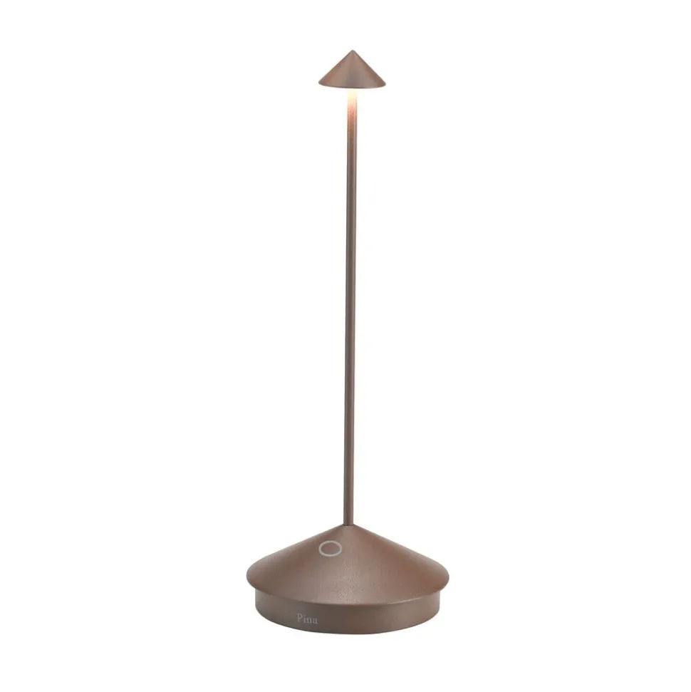 Zafferano Pina 3K tafellamp IP54 corten