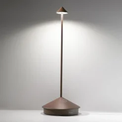 Zafferano Pina 3K tafellamp IP54 corten