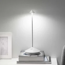 Zafferano Pina 3K tafellamp IP54 wit