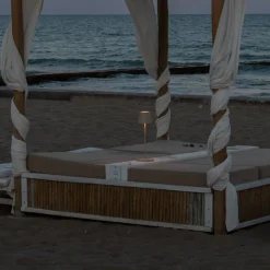 Zafferano Poldina accu-tafellamp IP65 zand