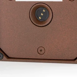 Zafferano Poldina LED tafellamp oplaadbare batterij, mat, bruin