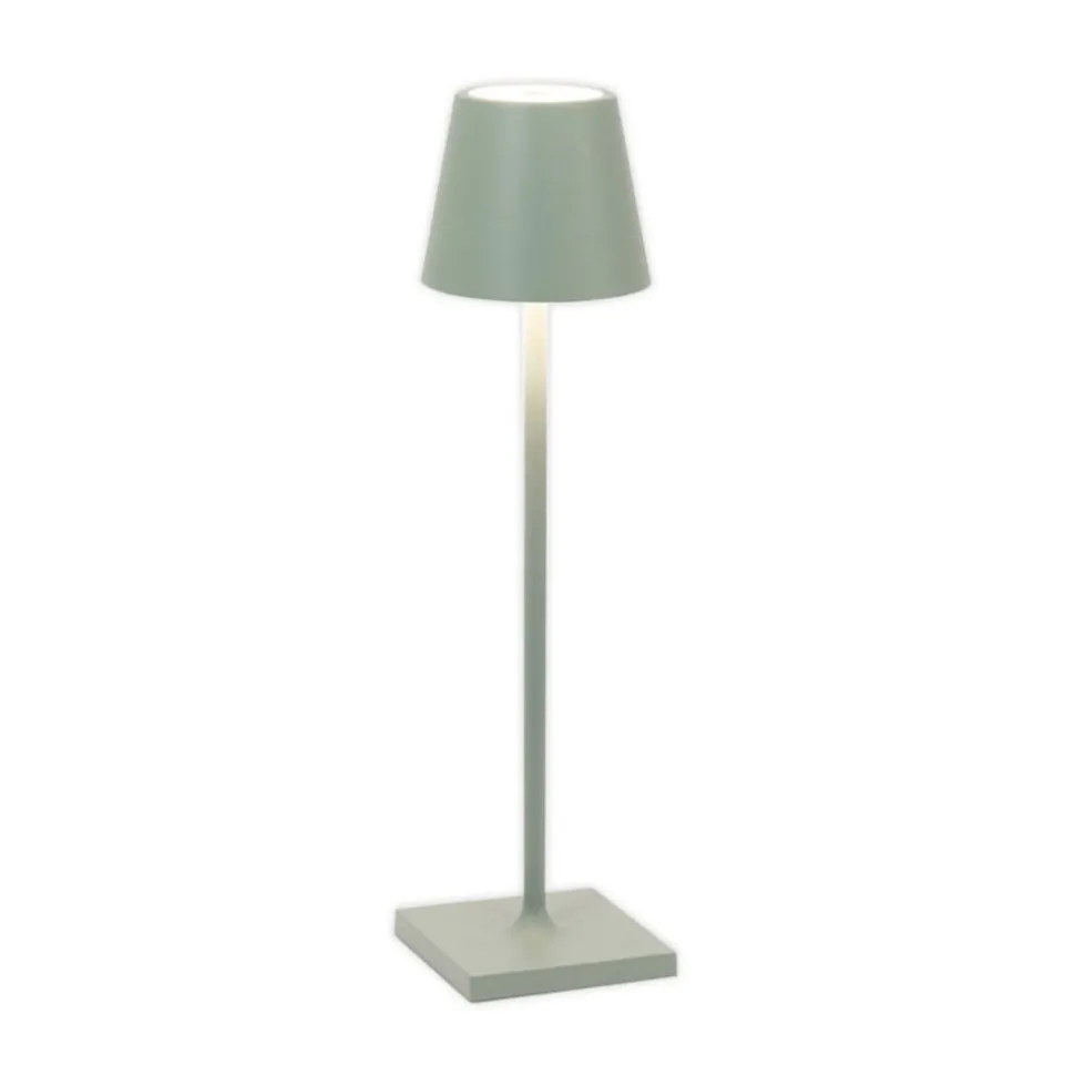 Zafferano Poldina oplaadbare micro lamp IP65 salie