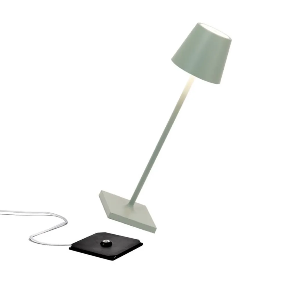Zafferano Poldina oplaadbare micro lamp IP65 salie
