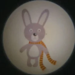 Zakprojector bosdieren 6-voudig batterijvoeding