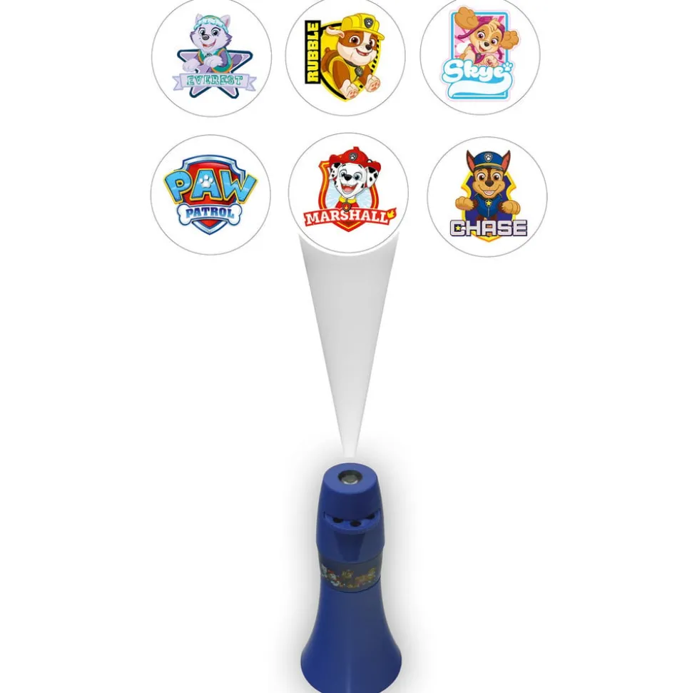 Zakprojector Paw Patrol 6-voudig batterijvoeding