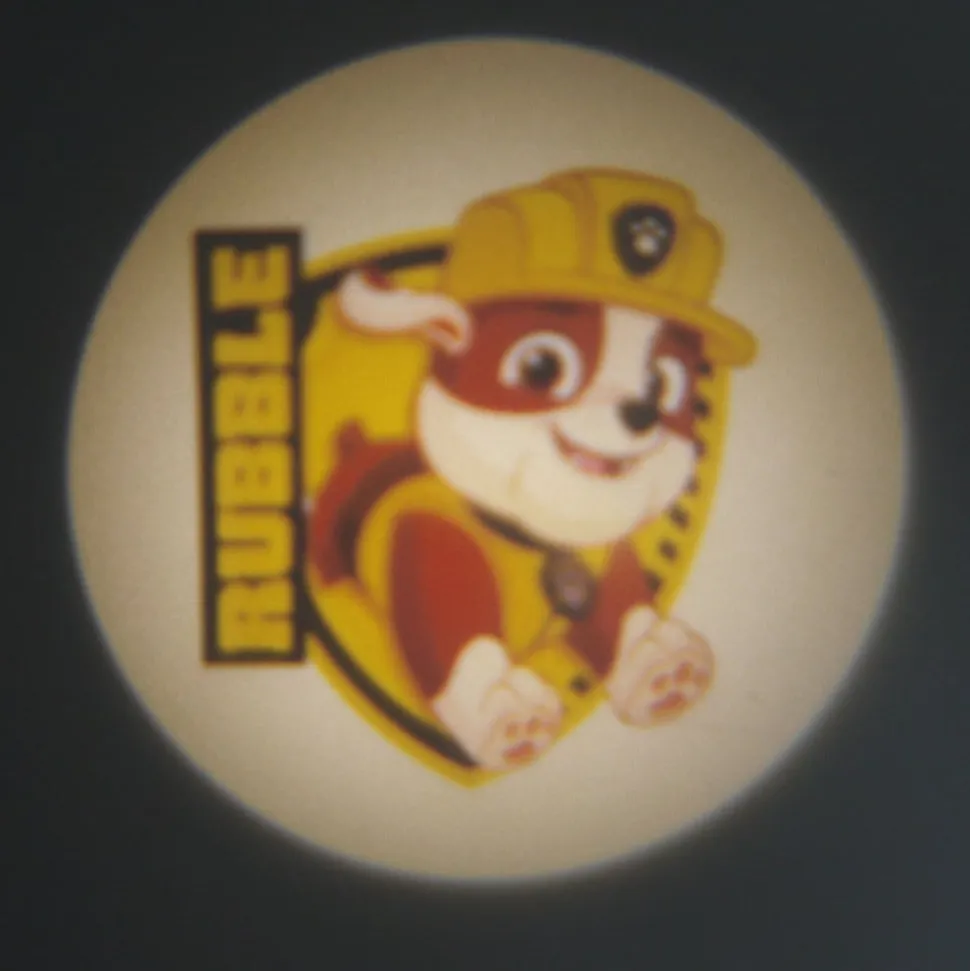 Zakprojector Paw Patrol 6-voudig batterijvoeding