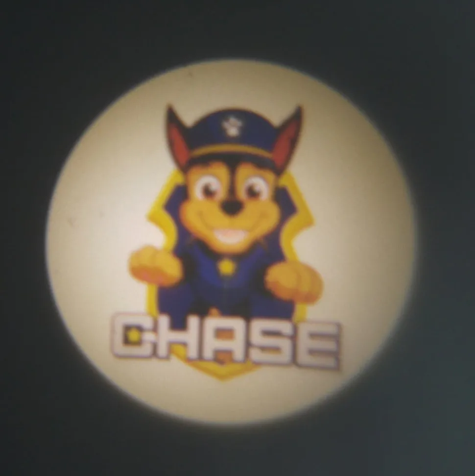 Zakprojector Paw Patrol 6-voudig batterijvoeding