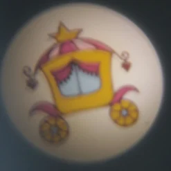 Zakprojector prinses 6-voudig batterijvoeding