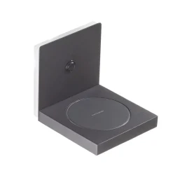 Zanzibar LED wandlamp met oplaadstation, zwart