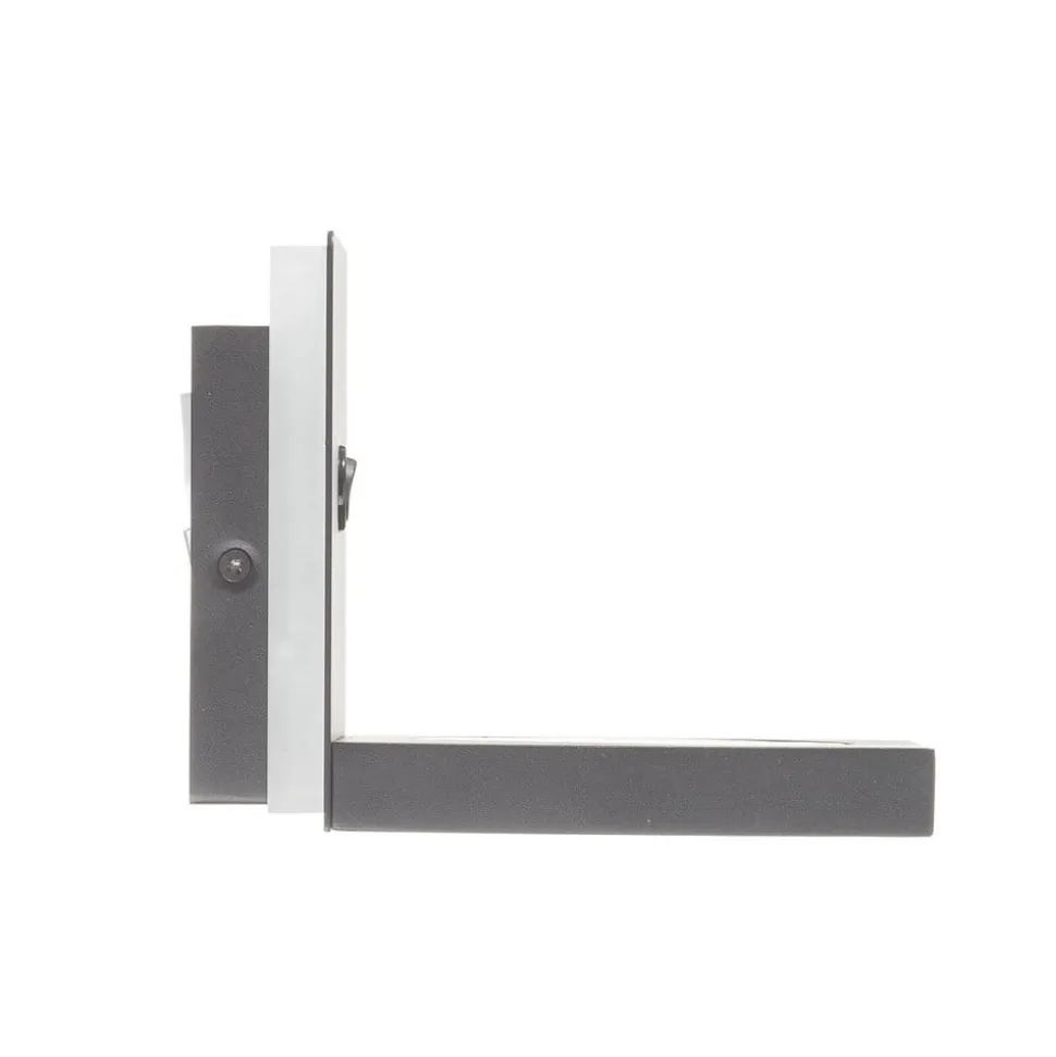 Zanzibar LED wandlamp met oplaadstation, zwart