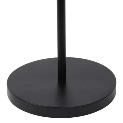 Zenith LED uplighter met LED leeslamp, zwart