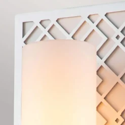 Ziggy wandlamp, zilver