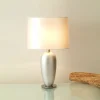Zilveren tafellamp LAMBDA hoogte 65 cm