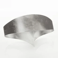 Zilveren wandlamp Scudo