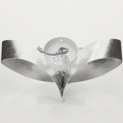 Zilveren wandlamp Scudo