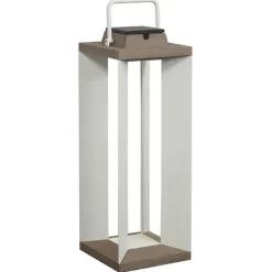 Zonnelantaarn Teckalu, Duratek/wit, 65,5cm