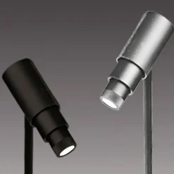 Zoom LED spot, geanodiseerd aluminium, 4.000 K, 1 W 350 mA